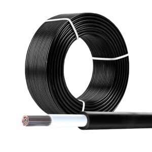 Cable solar | 6mm Negro