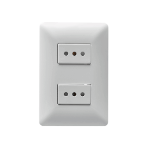 Modulo Enchufe Armado | Doble 10A